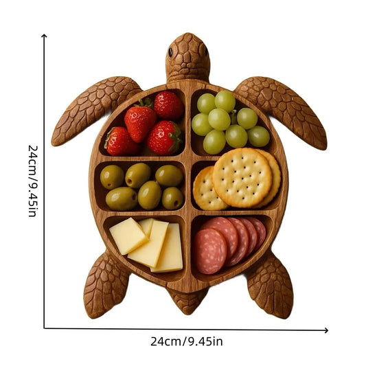 Turtle- Shaped Charcuterie Platter
