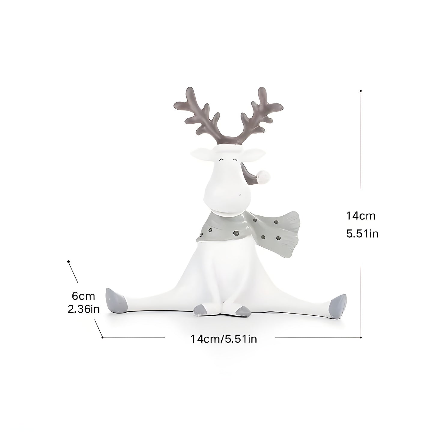 Holiday Reindeer Figurine