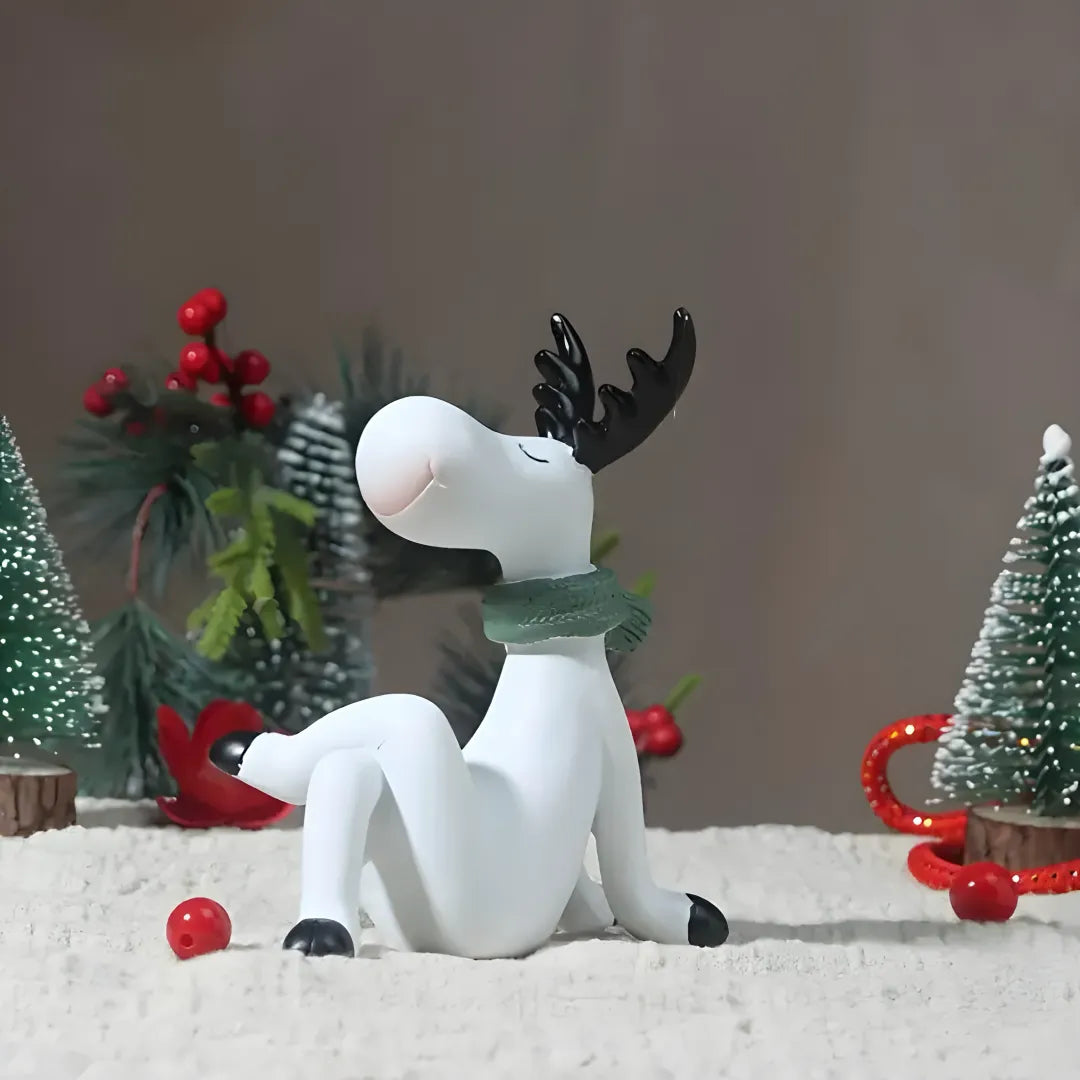 Holiday Reindeer Figurine
