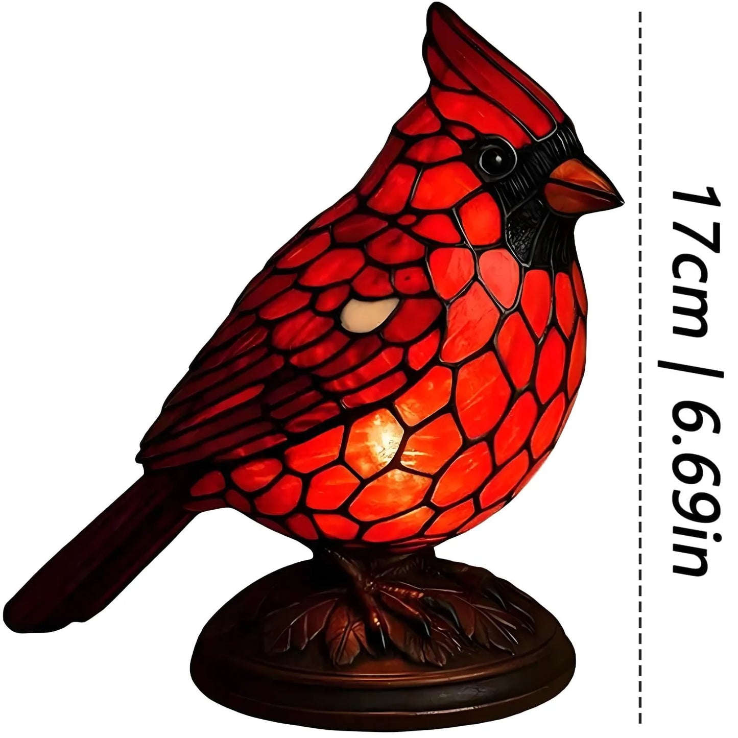 Accent Cardinal Lamp