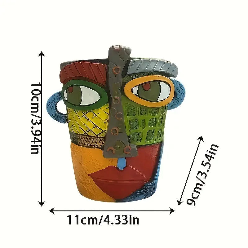 Picasso-Inspired｜Abstract Face Planter