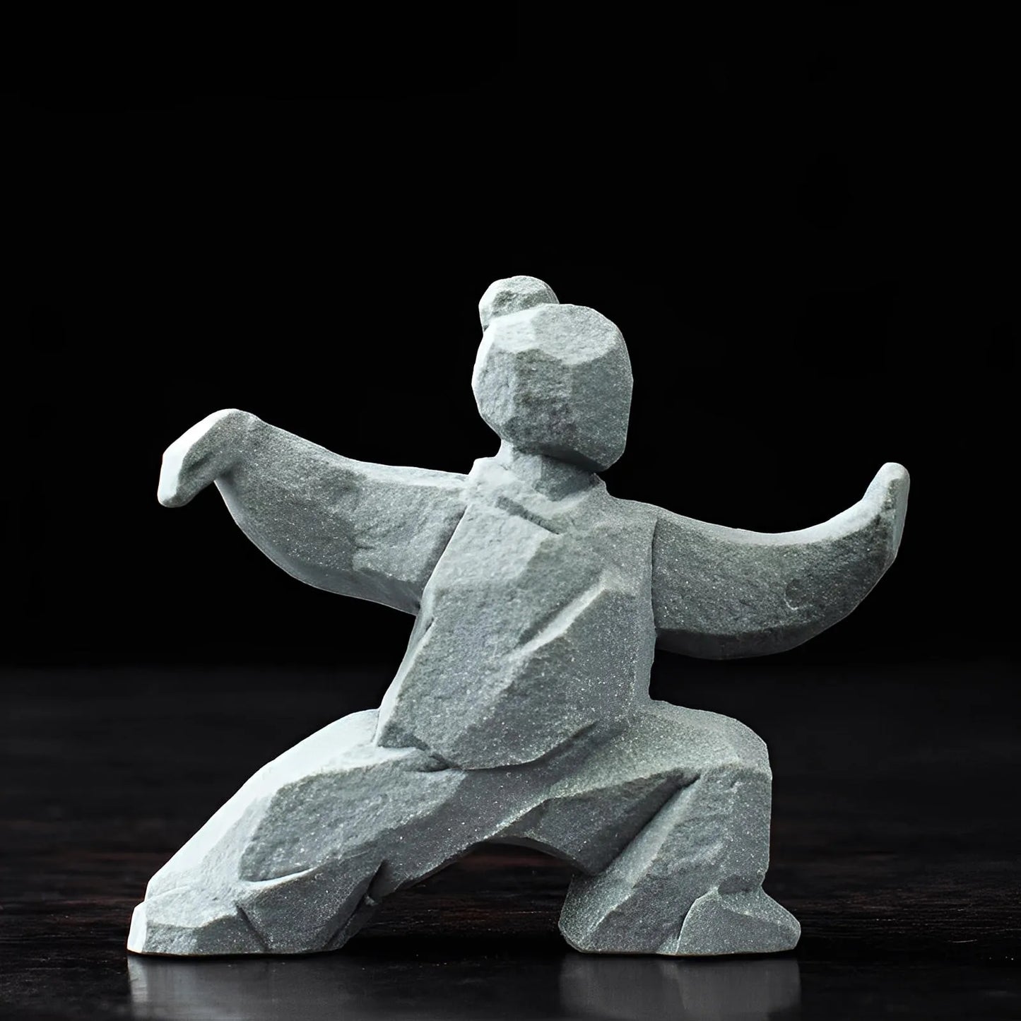 Taichi Flow Stone Figurine