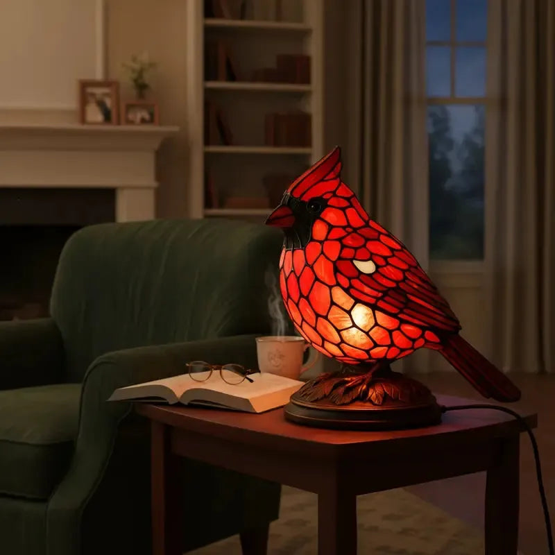 Accent Cardinal Lamp