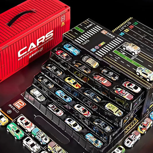 Mini Pull-Back Cars Set - 48PCS
