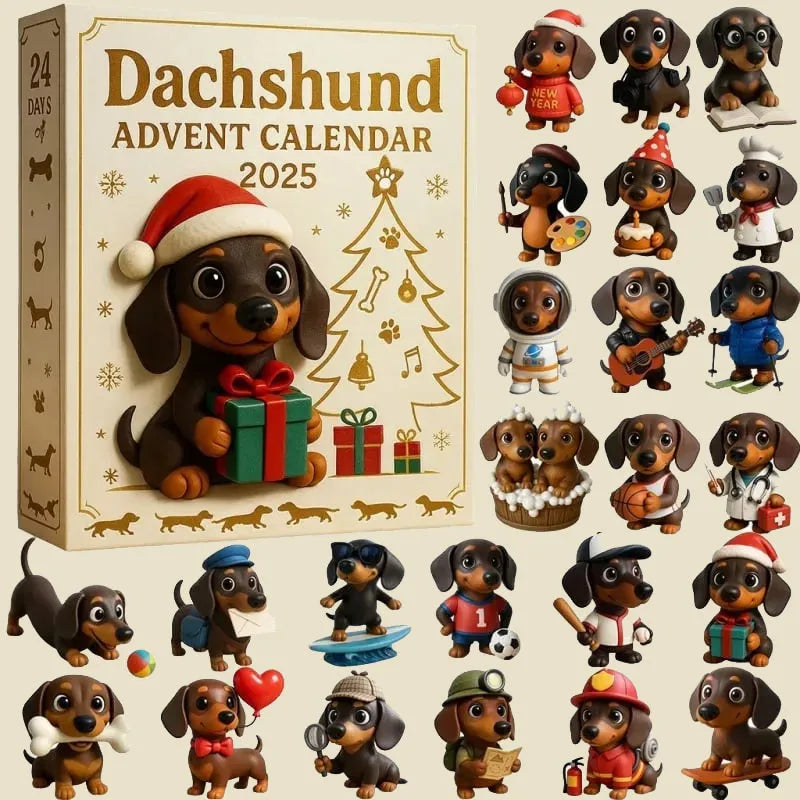 Dachshund Advent Calendar 2025