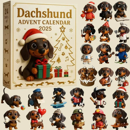 Dachshund Advent Calendar 2025
