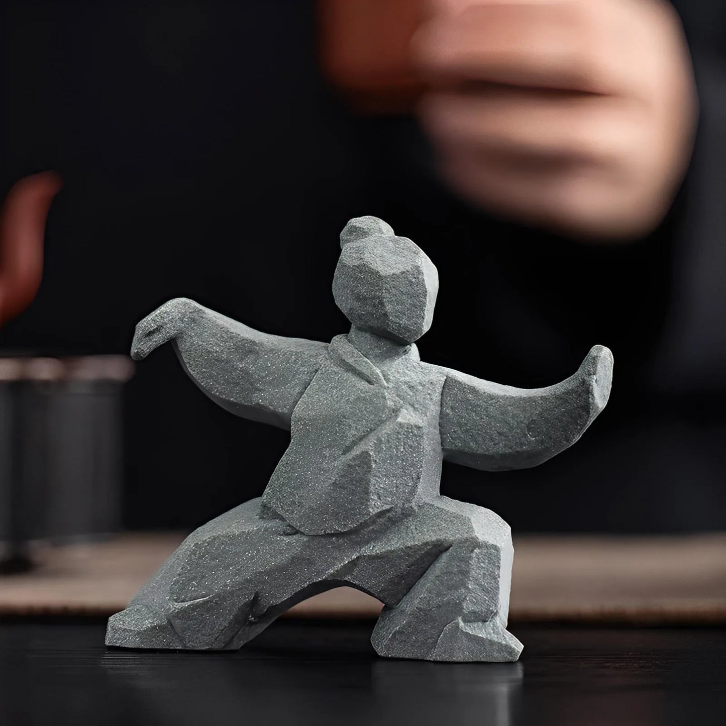 Taichi Flow Stone Figurine