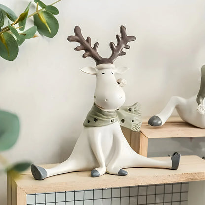 Holiday Reindeer Figurine