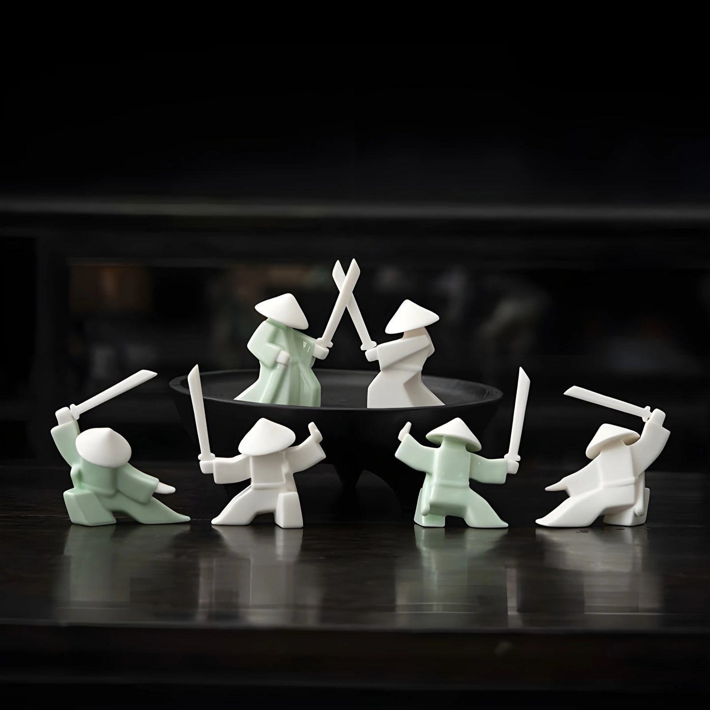 Tenshu Ceramic Incense Holders