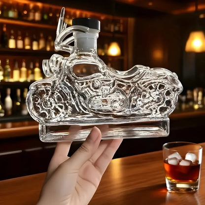Motorcycle Whiskey Decanter
