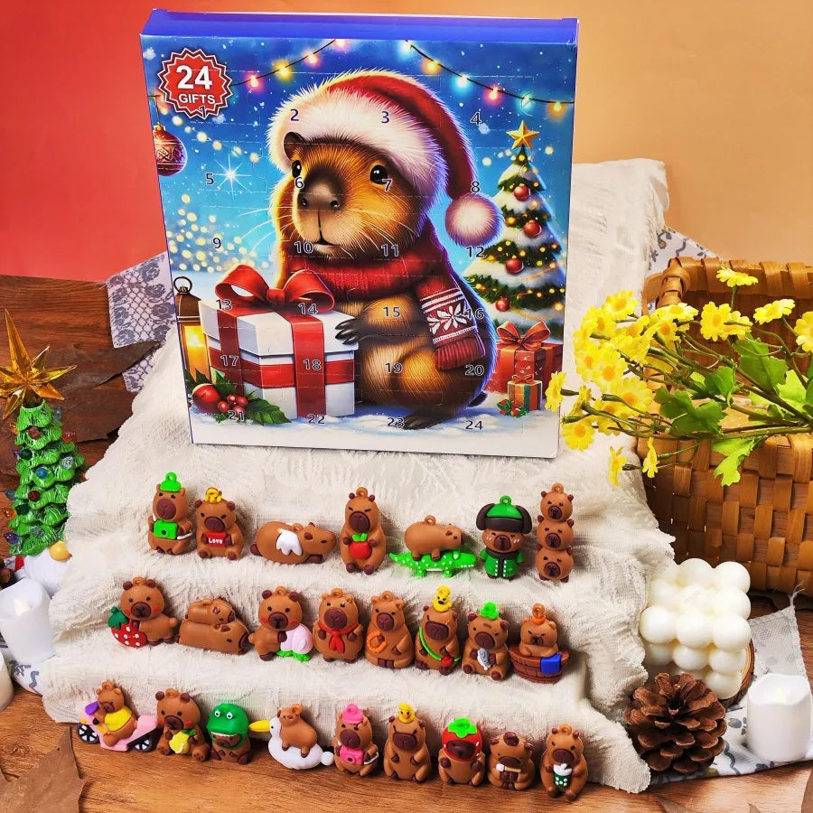 3D Capybara Advent Calendars 2025