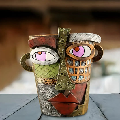 Picasso-Inspired｜Abstract Face Planter