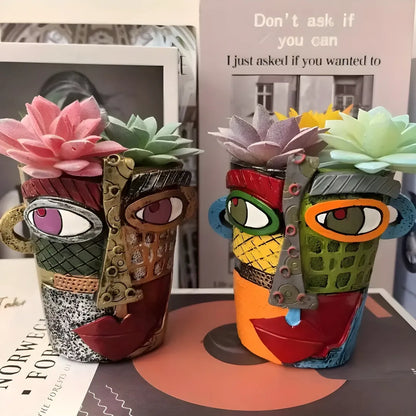 Picasso-Inspired｜Abstract Face Planter