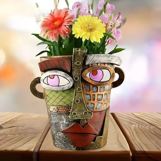 Picasso-Inspired｜Abstract Face Planter