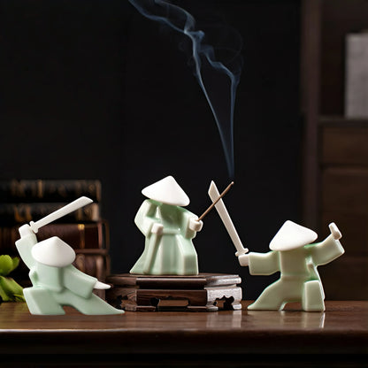 Tenshu Ceramic Incense Holders