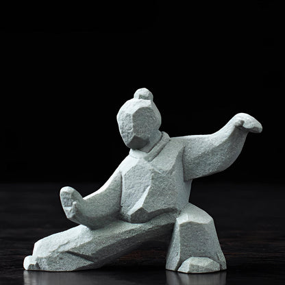 Taichi Flow Stone Figurine